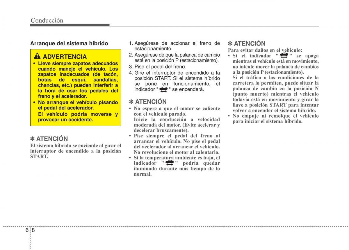 KIA Niro manual del propietario / page 318