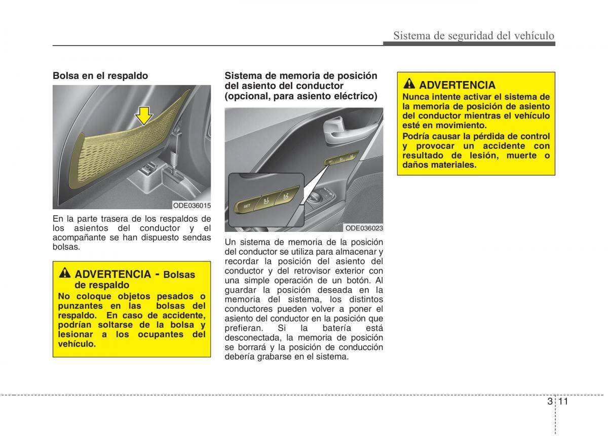 KIA Niro manual del propietario / page 42