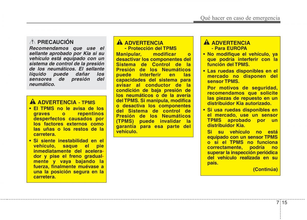 KIA Niro manual del propietario / page 427