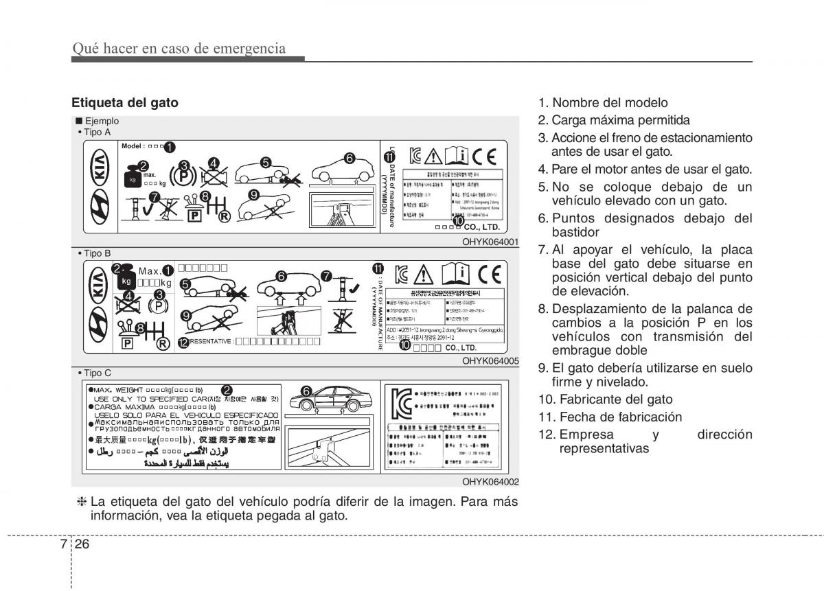 KIA Niro manual del propietario / page 438