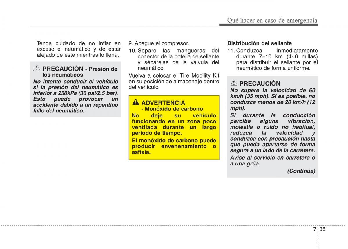 KIA Niro manual del propietario / page 447