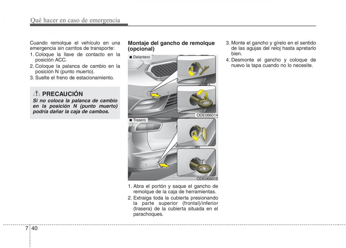 KIA Niro manual del propietario / page 452