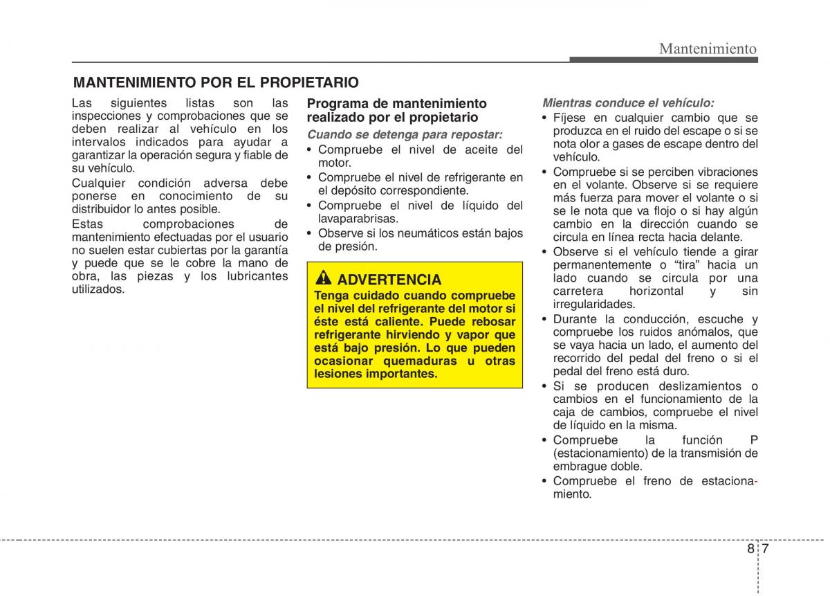 KIA Niro manual del propietario / page 463