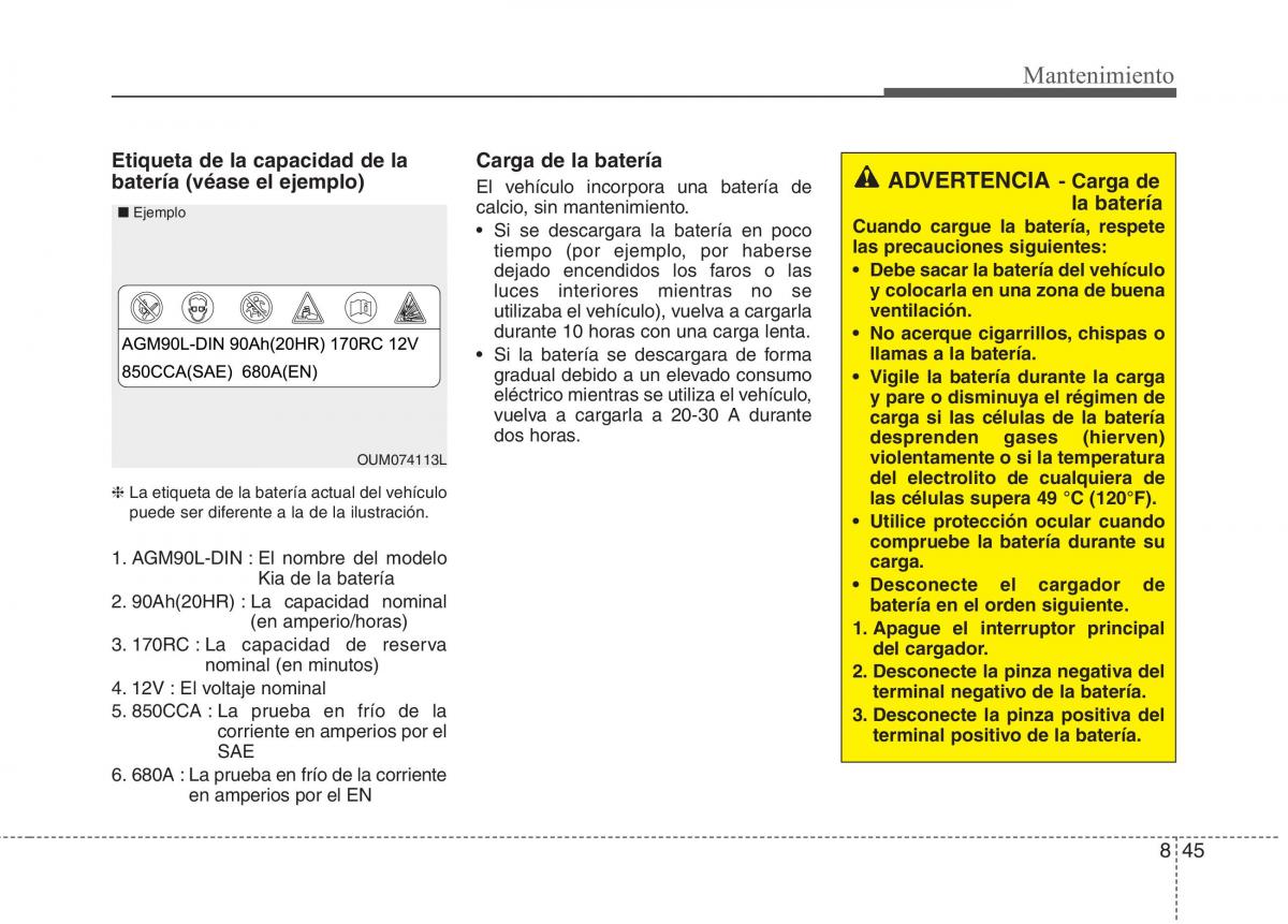 KIA Niro manual del propietario / page 501