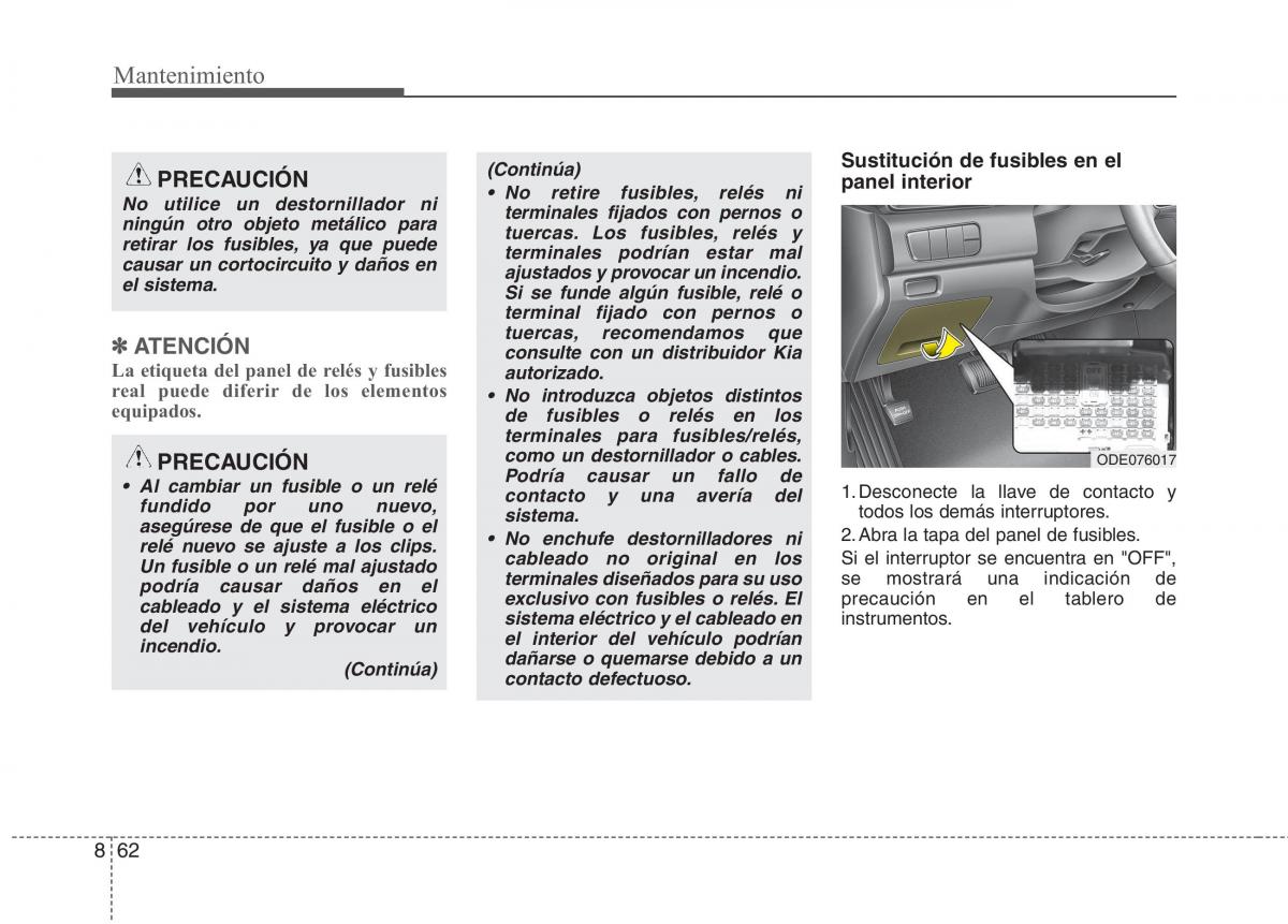 KIA Niro manual del propietario / page 518