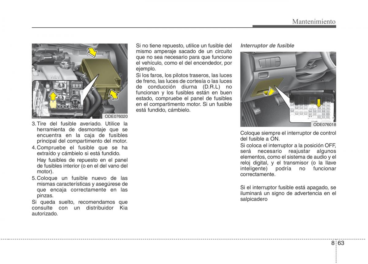 KIA Niro manual del propietario / page 519