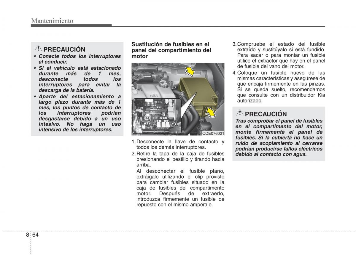 KIA Niro manual del propietario / page 520