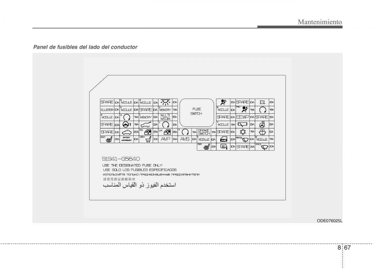 KIA Niro manual del propietario / page 523