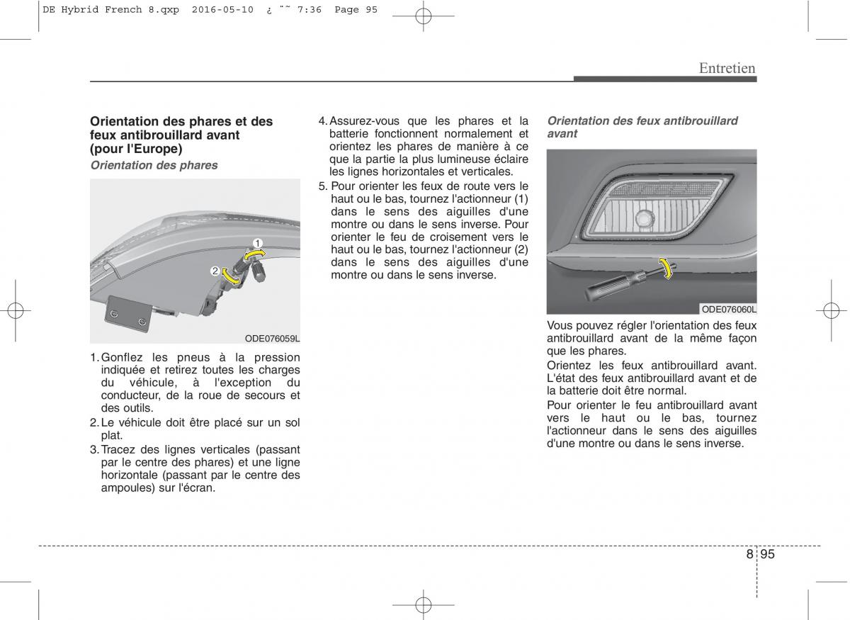 KIA Niro manuel du proprietaire / page 550