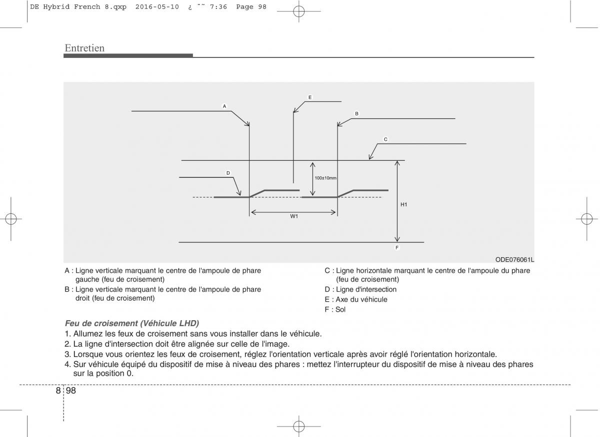 KIA Niro manuel du proprietaire / page 553