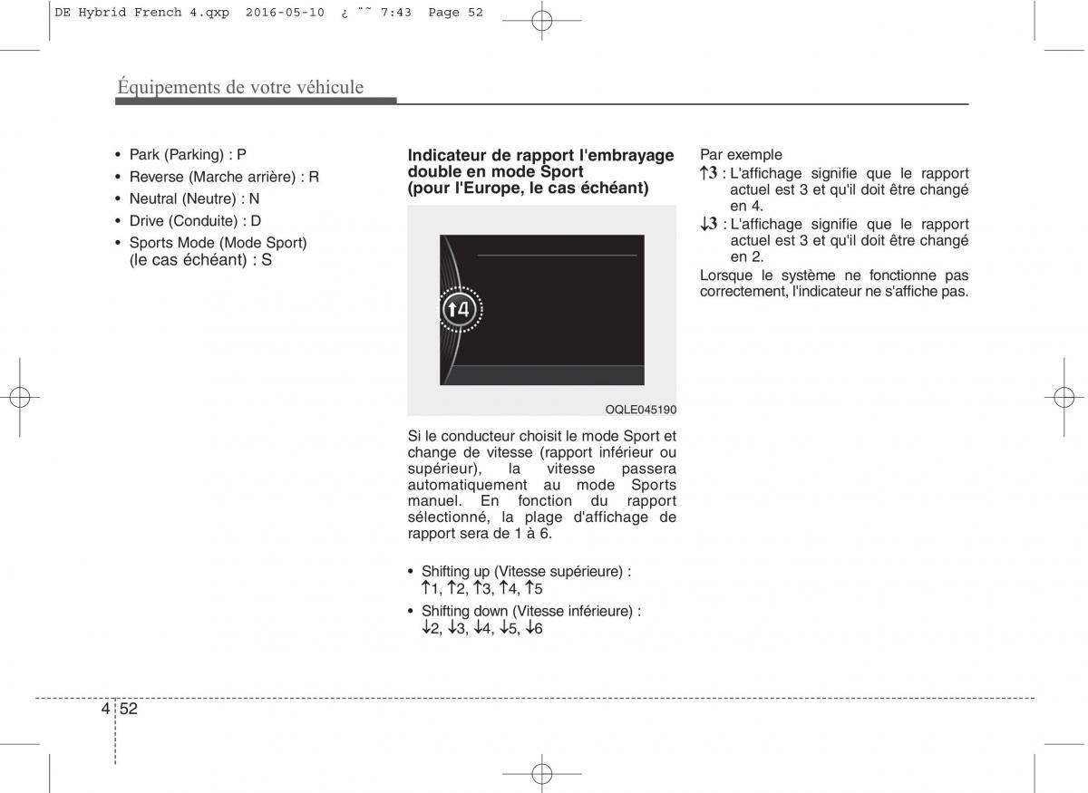 KIA Niro manuel du proprietaire / page 153