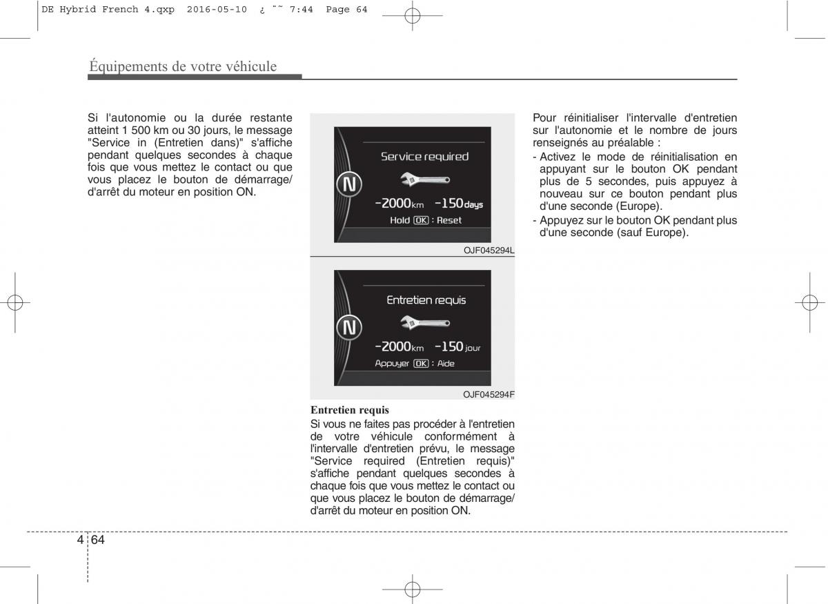 KIA Niro manuel du proprietaire / page 165