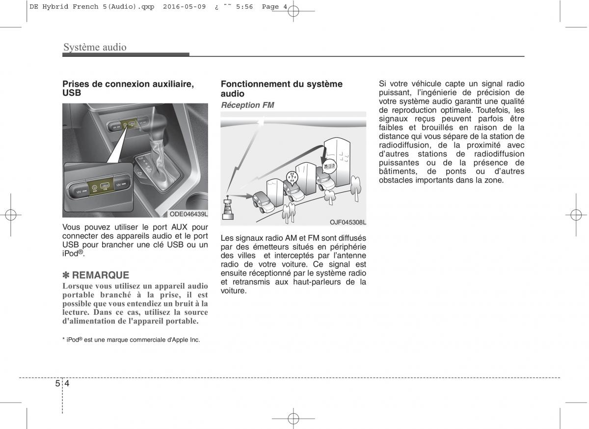 KIA Niro manuel du proprietaire / page 257