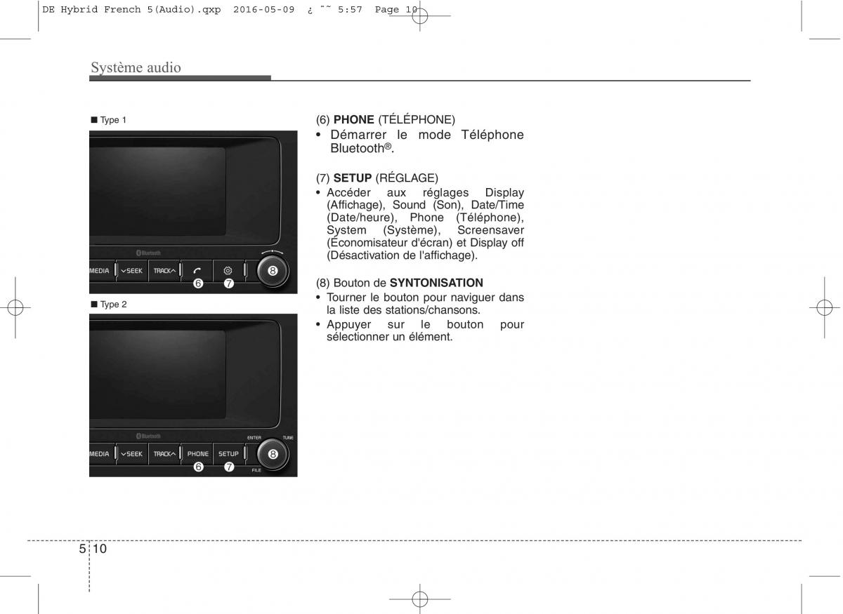 KIA Niro manuel du proprietaire / page 263