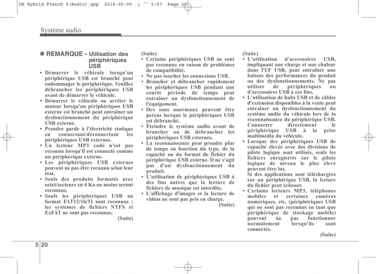 KIA Niro manuel du proprietaire / page 273