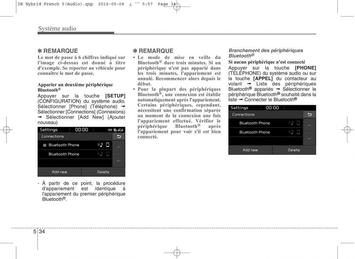 KIA Niro manuel du proprietaire / page 287