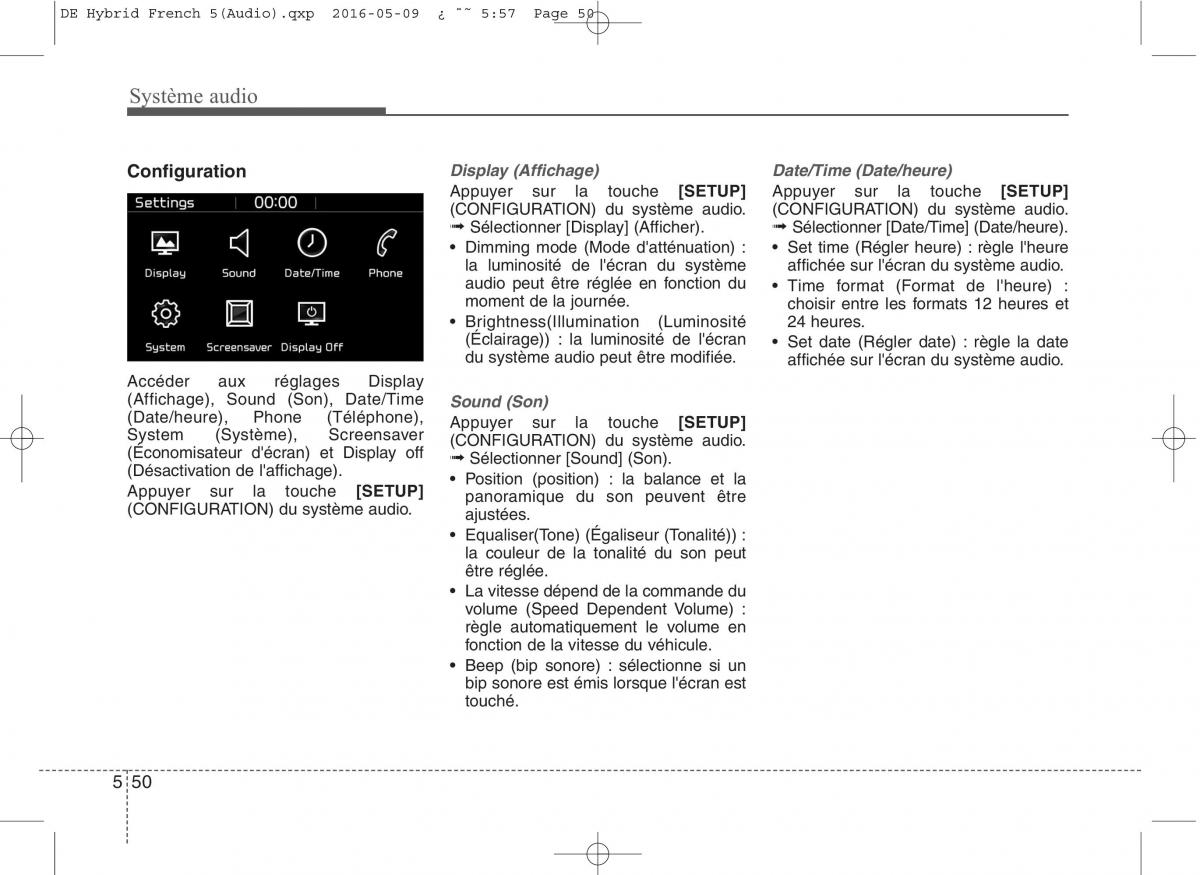 KIA Niro manuel du proprietaire / page 303