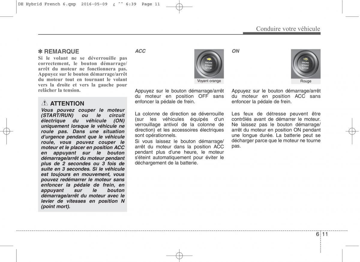 KIA Niro manuel du proprietaire / page 319