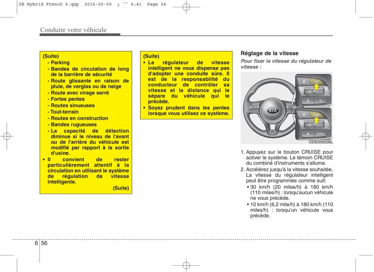 KIA Niro manuel du proprietaire / page 364