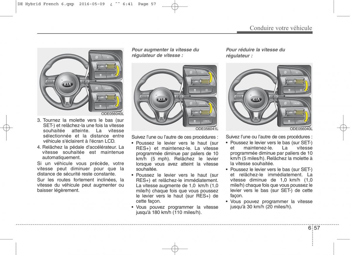 KIA Niro manuel du proprietaire / page 365