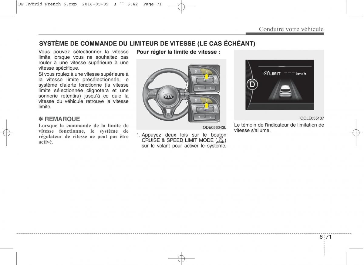 KIA Niro manuel du proprietaire / page 379