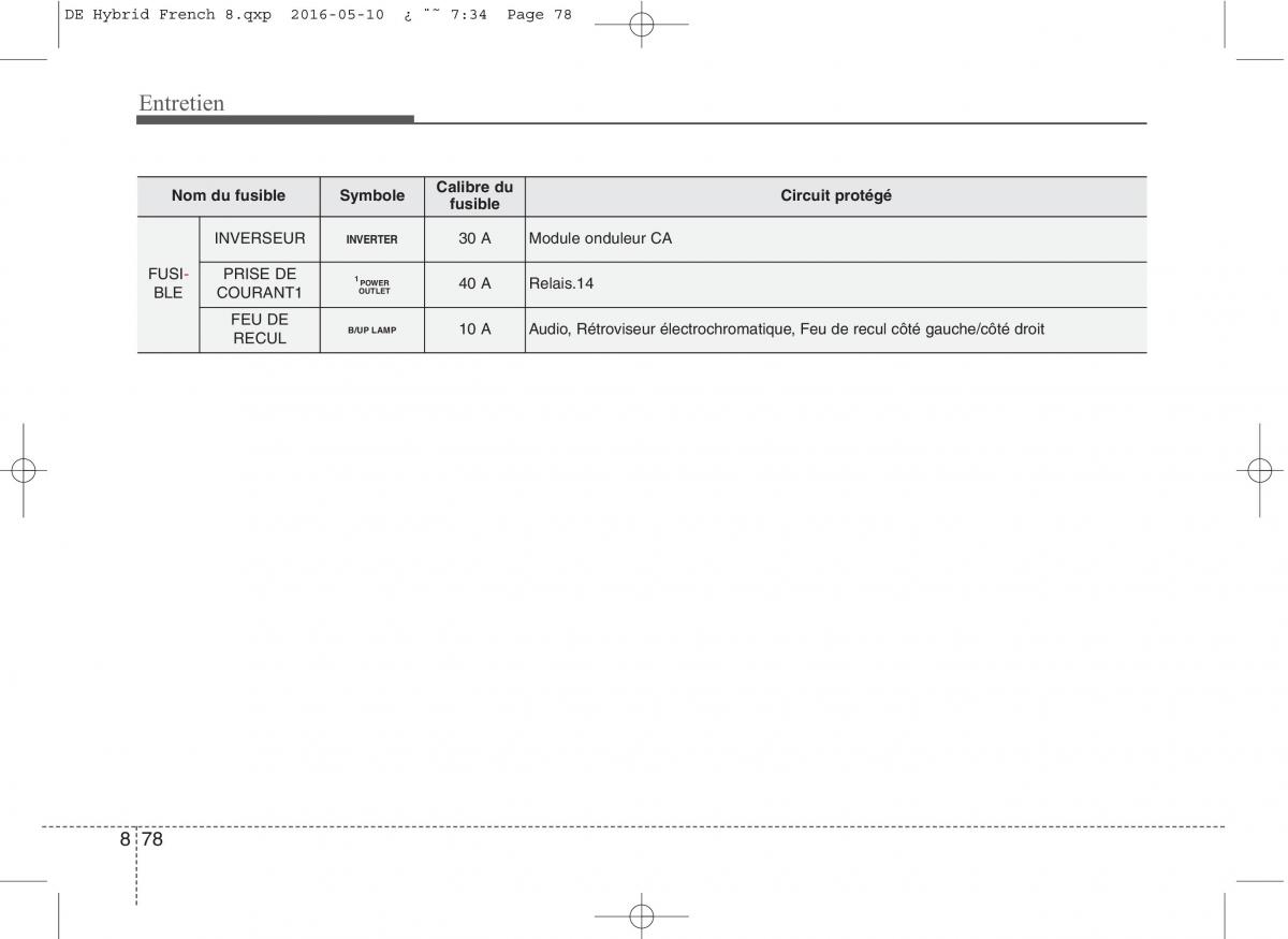 KIA Niro manuel du proprietaire / page 533