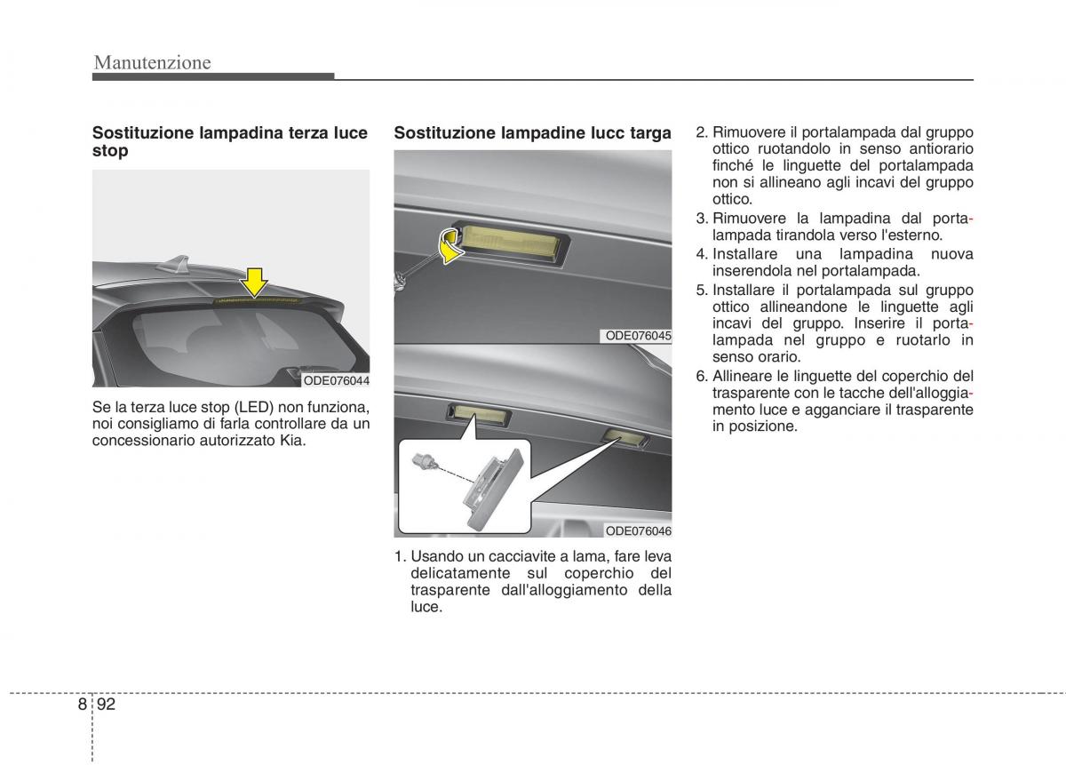 KIA Niro manuale del proprietario / page 546