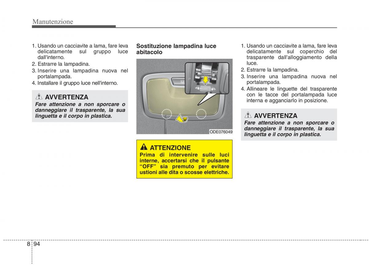 KIA Niro manuale del proprietario / page 548