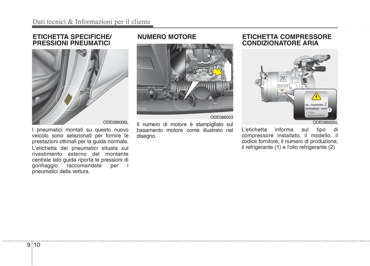 KIA Niro manuale del proprietario / page 576