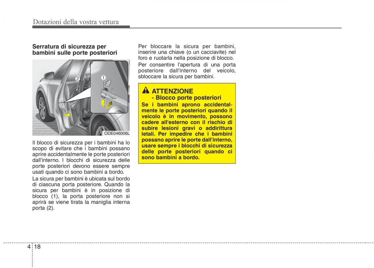 KIA Niro manuale del proprietario / page 122