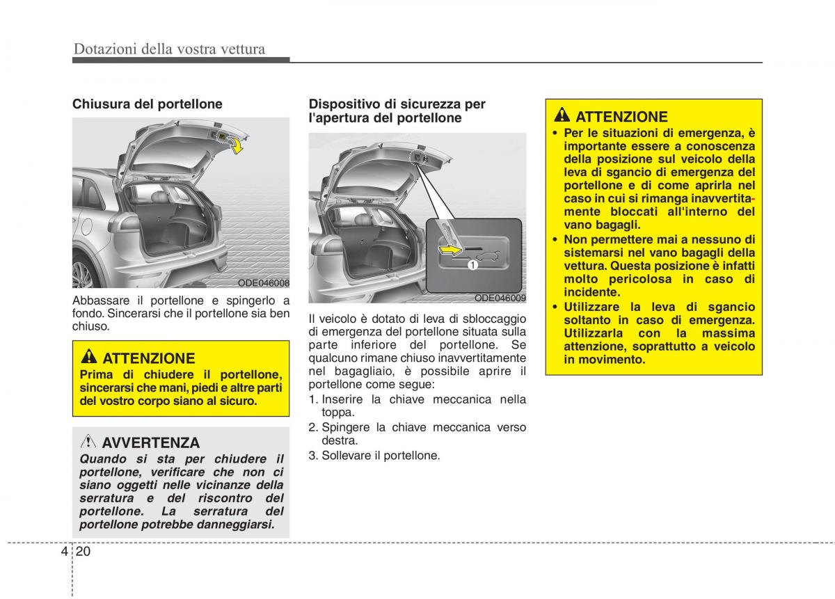 KIA Niro manuale del proprietario / page 124