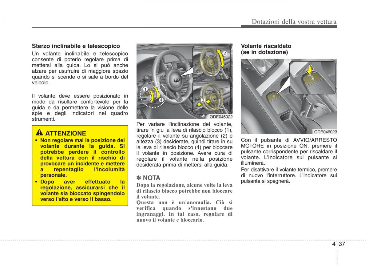 KIA Niro manuale del proprietario / page 141