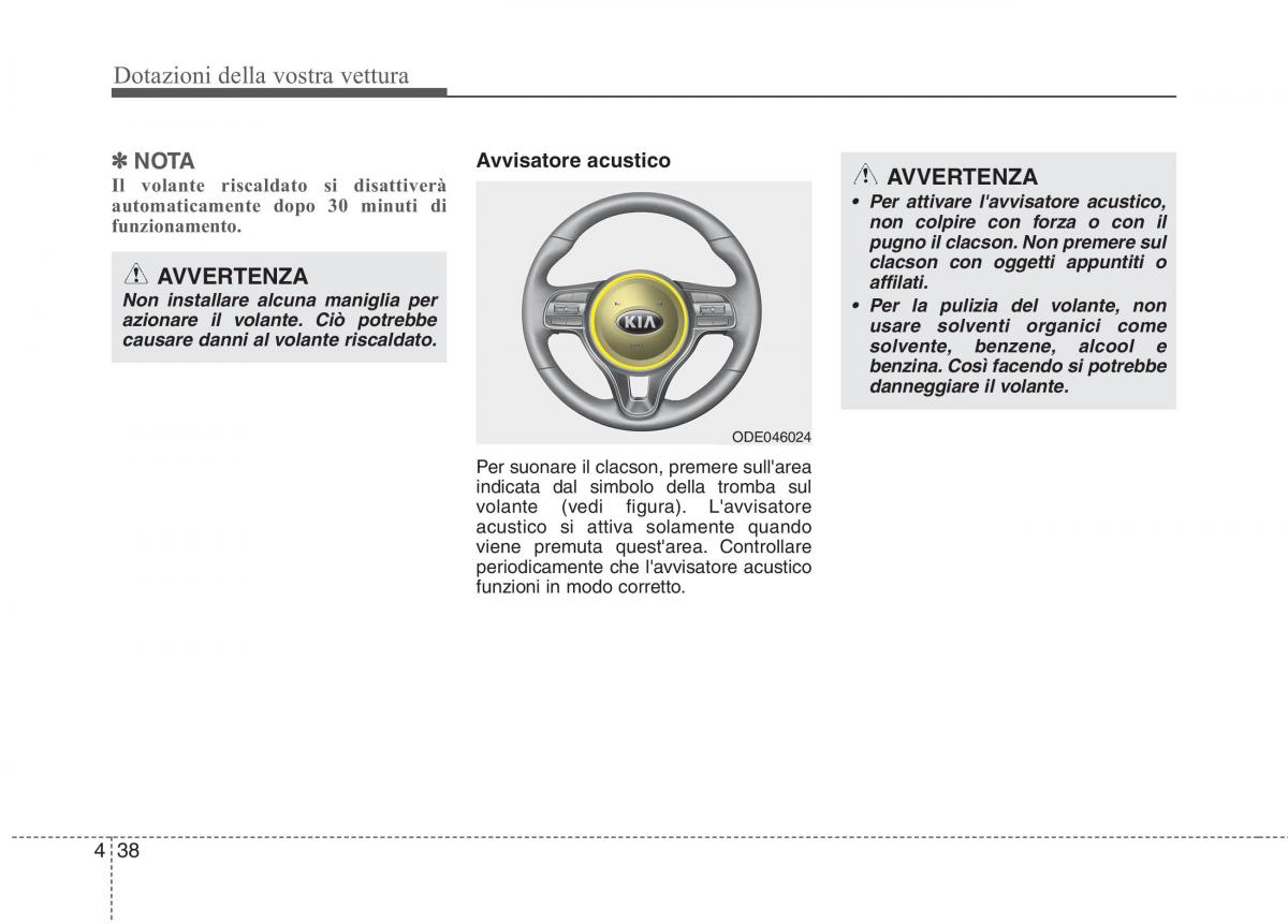 KIA Niro manuale del proprietario / page 142