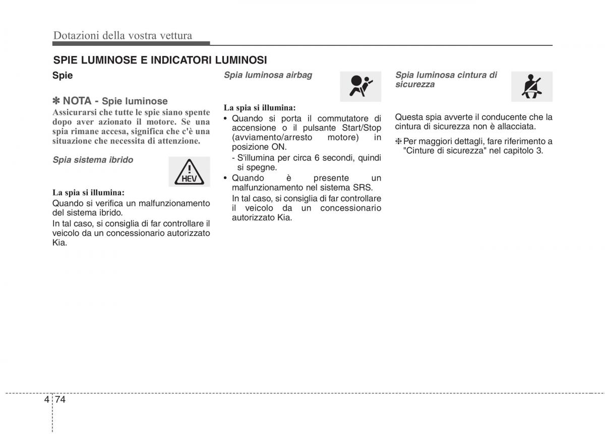 KIA Niro manuale del proprietario / page 178