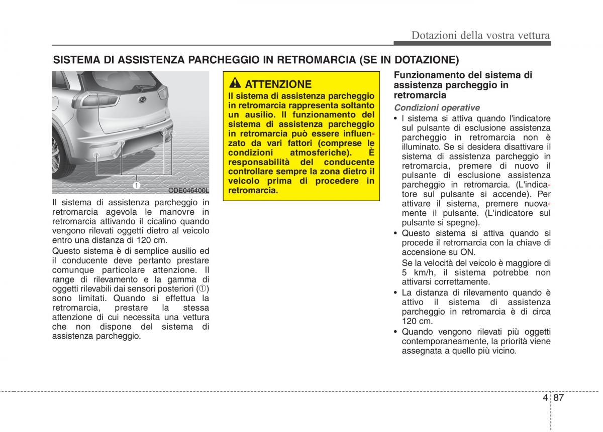 KIA Niro manuale del proprietario / page 191