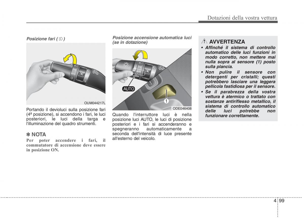 KIA Niro manuale del proprietario / page 203