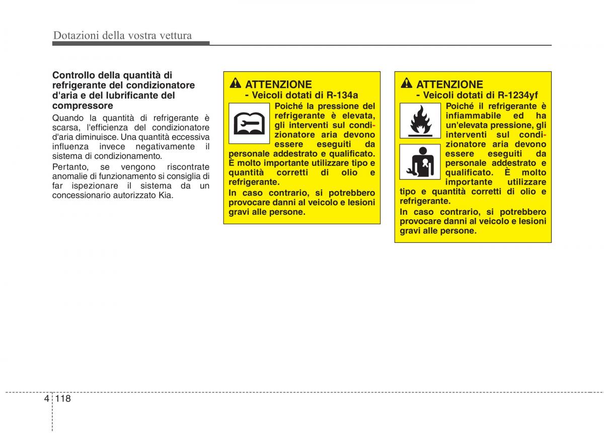 KIA Niro manuale del proprietario / page 222