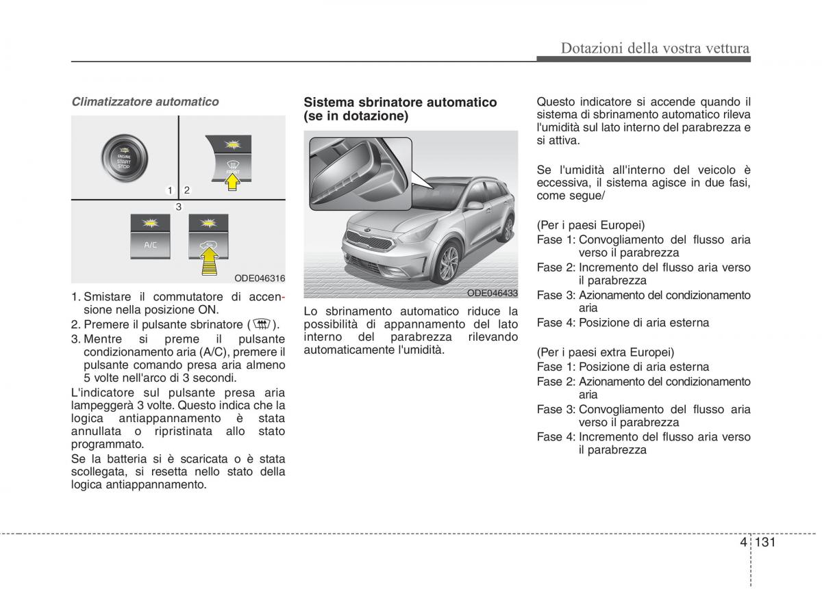 KIA Niro manuale del proprietario / page 235