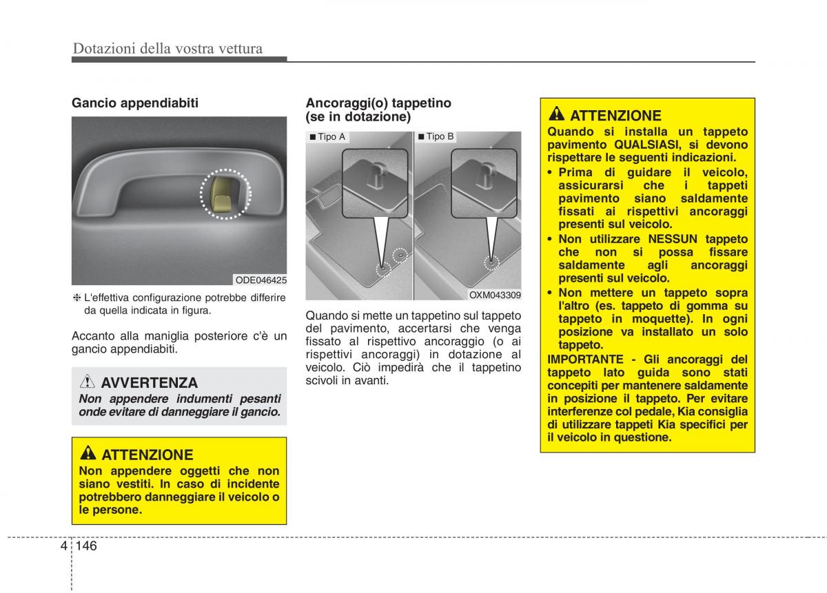 KIA Niro manuale del proprietario / page 250