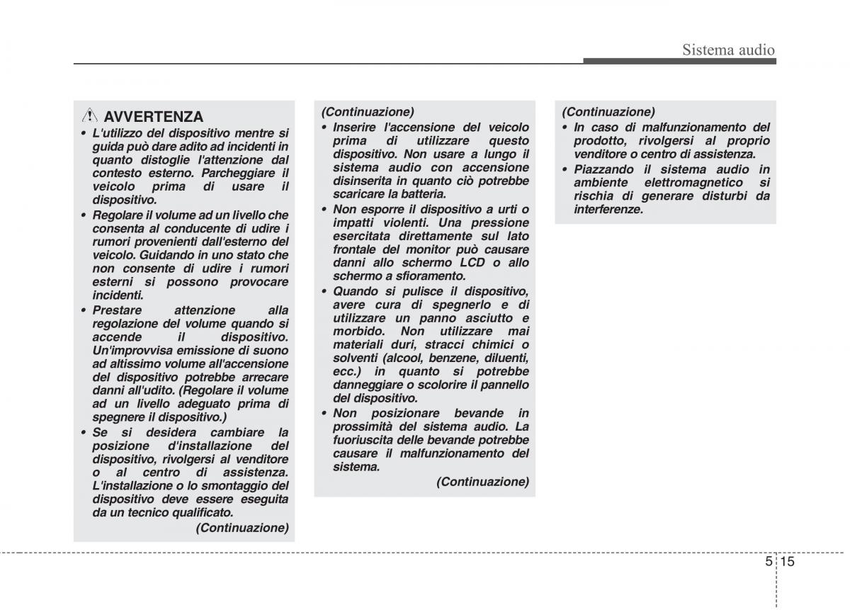 KIA Niro manuale del proprietario / page 269