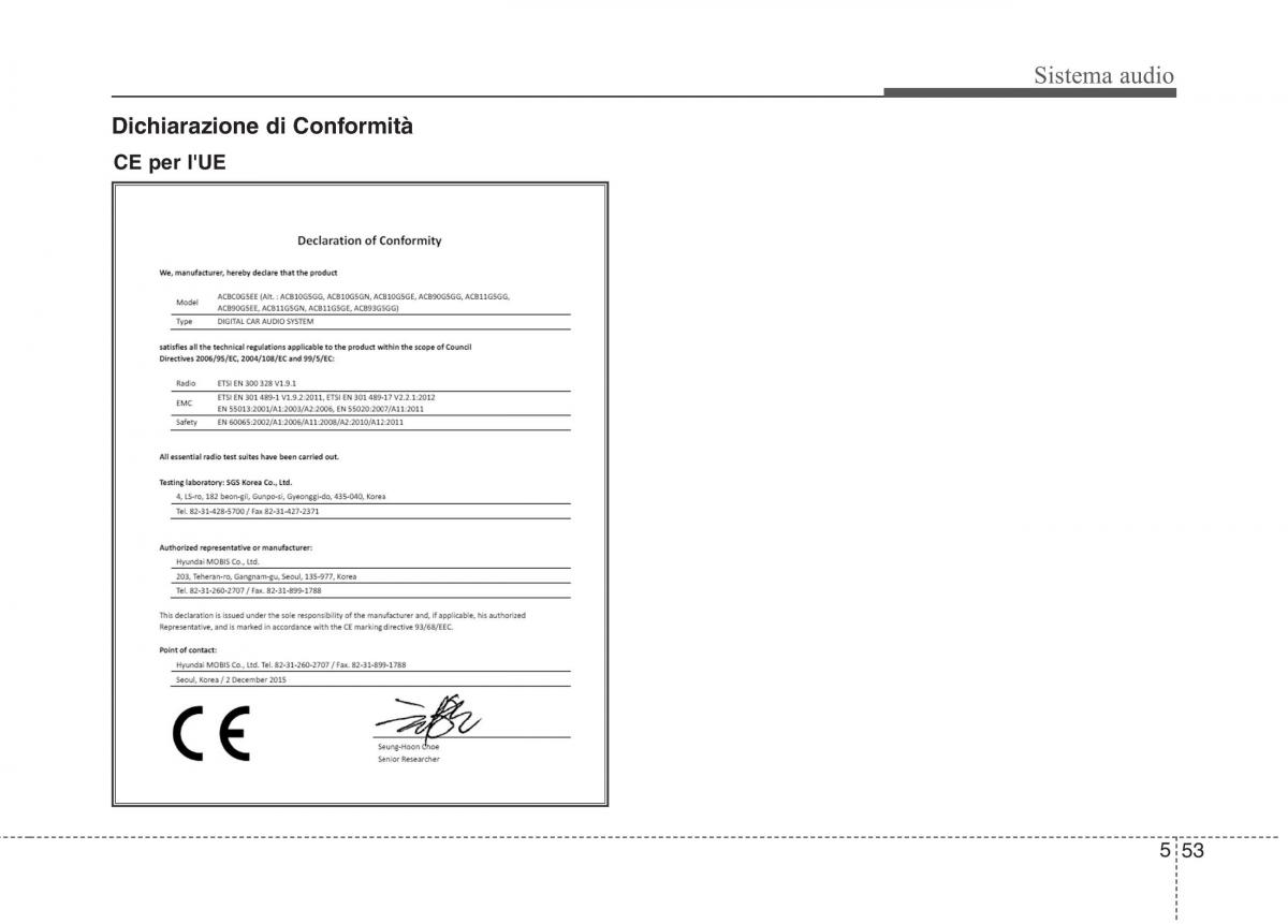 KIA Niro manuale del proprietario / page 307