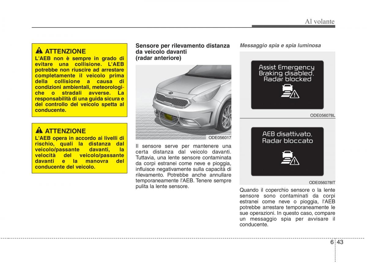 KIA Niro manuale del proprietario / page 352