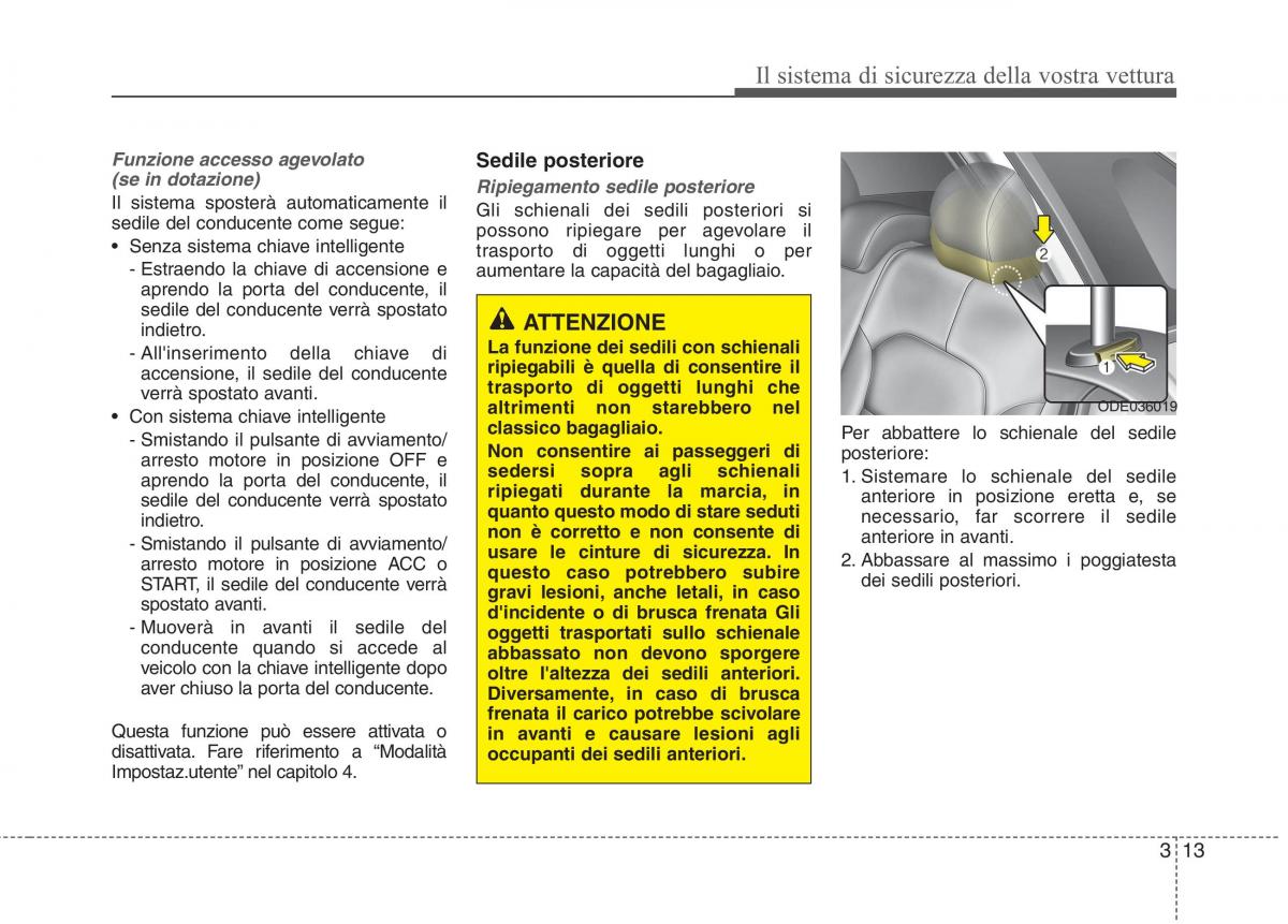 KIA Niro manuale del proprietario / page 45