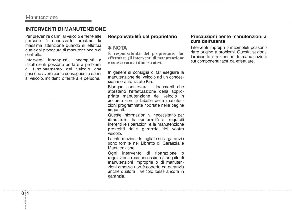 KIA Niro manuale del proprietario / page 458