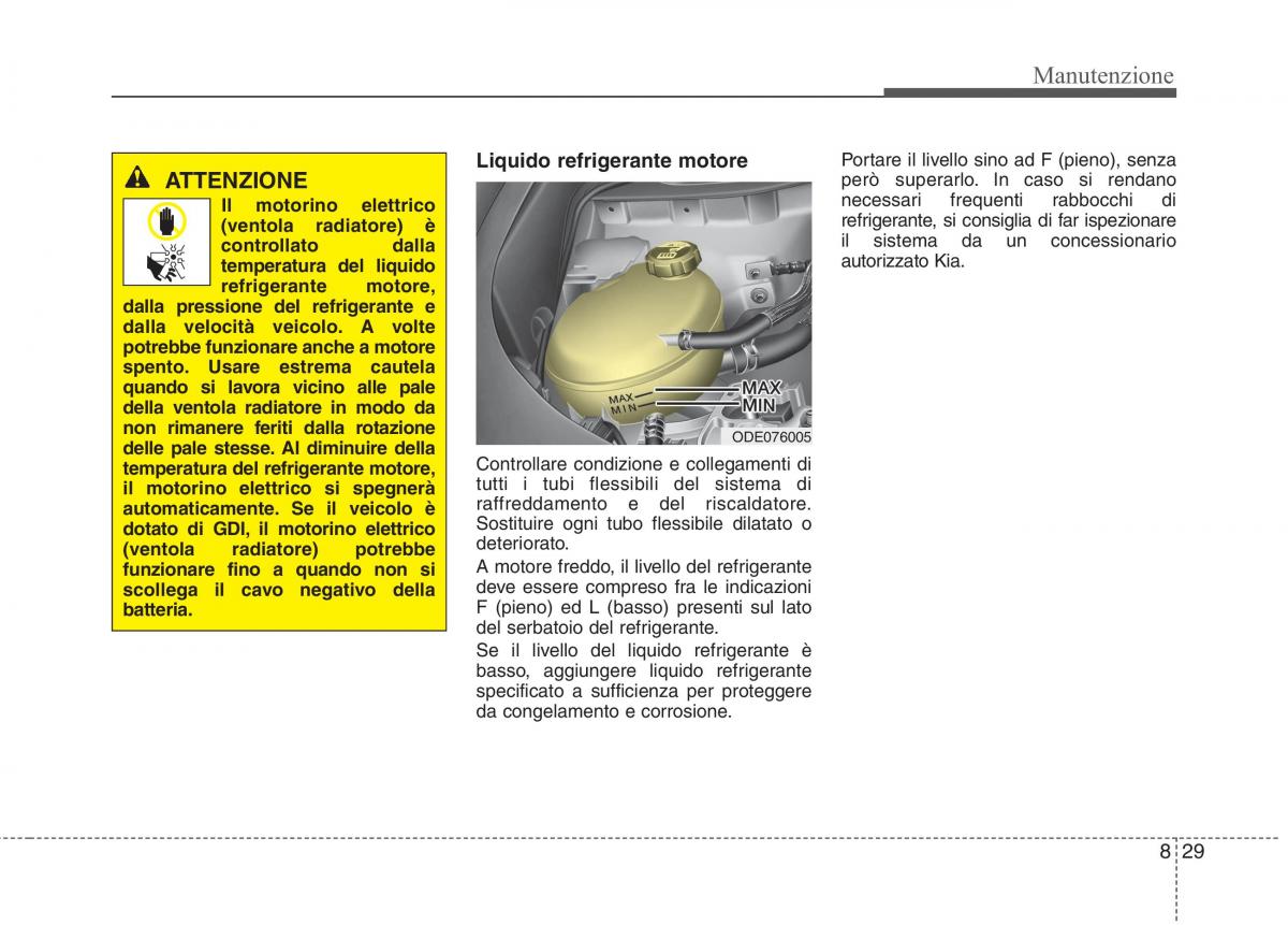 KIA Niro manuale del proprietario / page 483