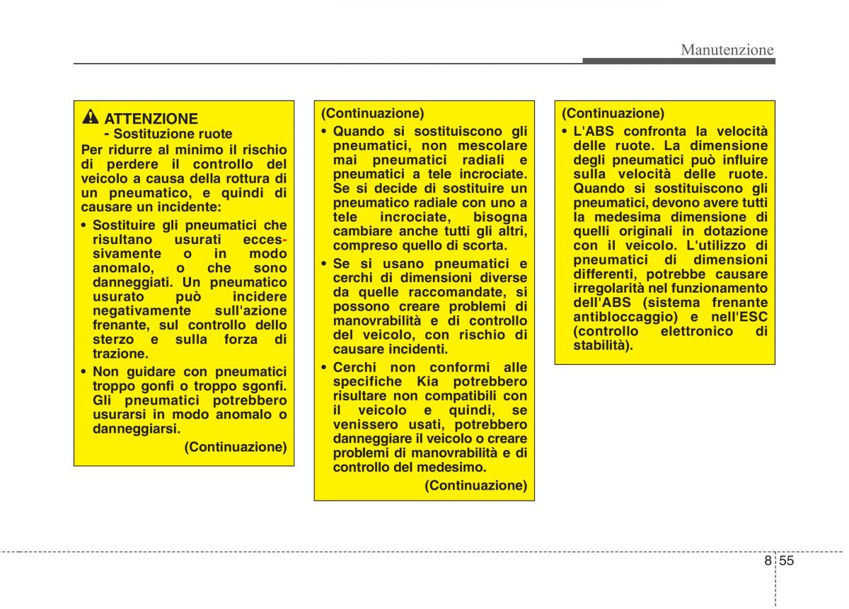 KIA Niro manuale del proprietario / page 509