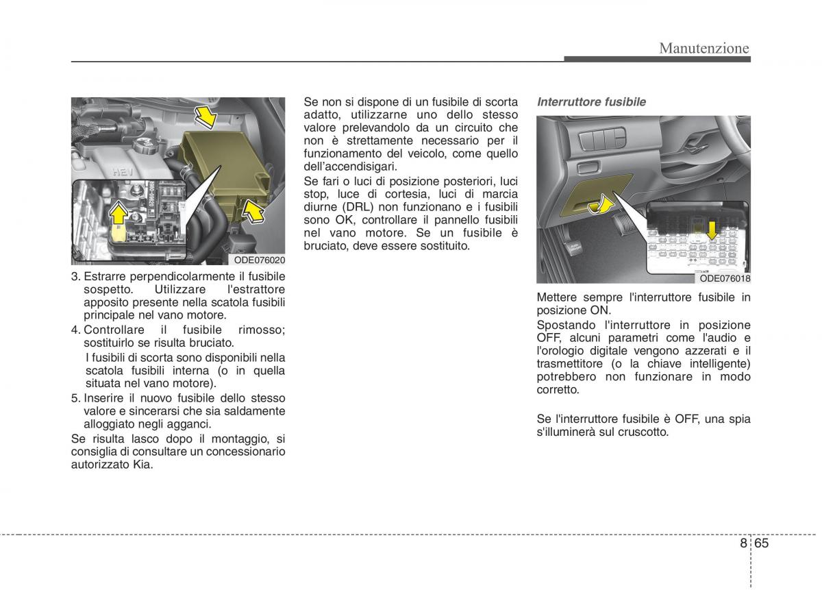 KIA Niro manuale del proprietario / page 519