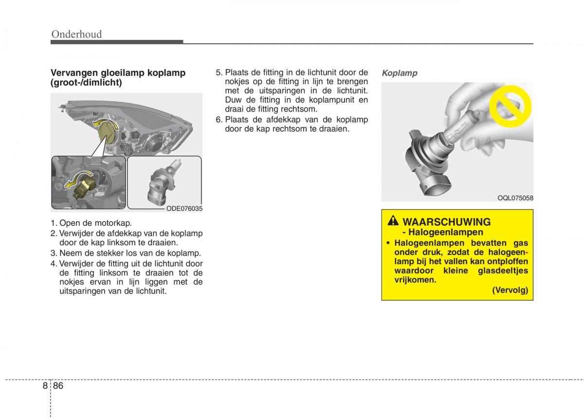 KIA Niro handleiding / page 552