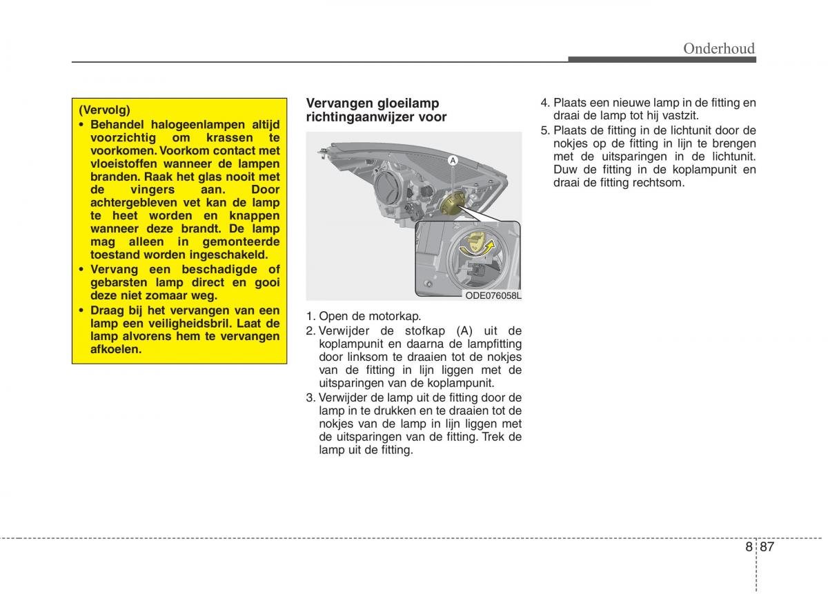 KIA Niro handleiding / page 553