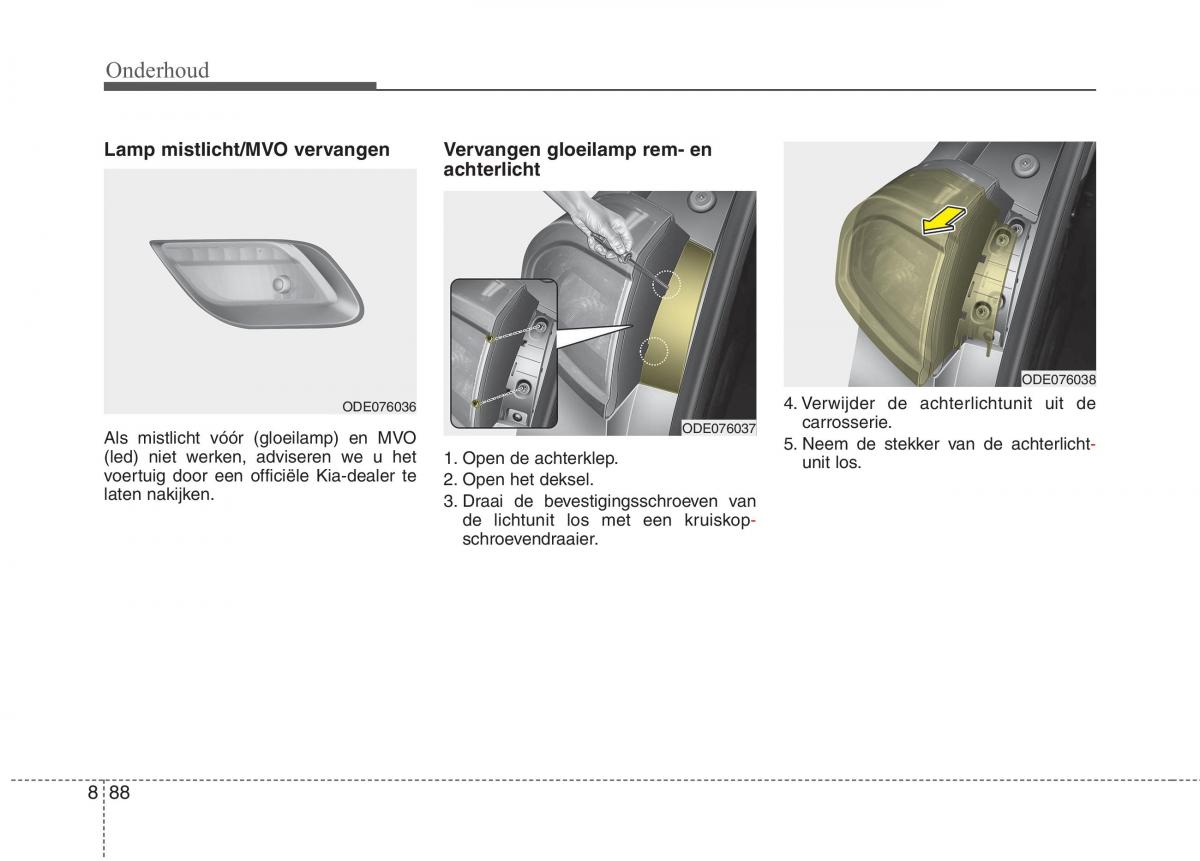 KIA Niro handleiding / page 554